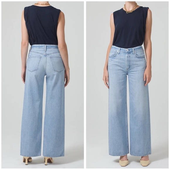 Citizens Of Humanity Denim - New Citizens of Humanity Paloma Baggy Jeans Moonbeam Size 32​